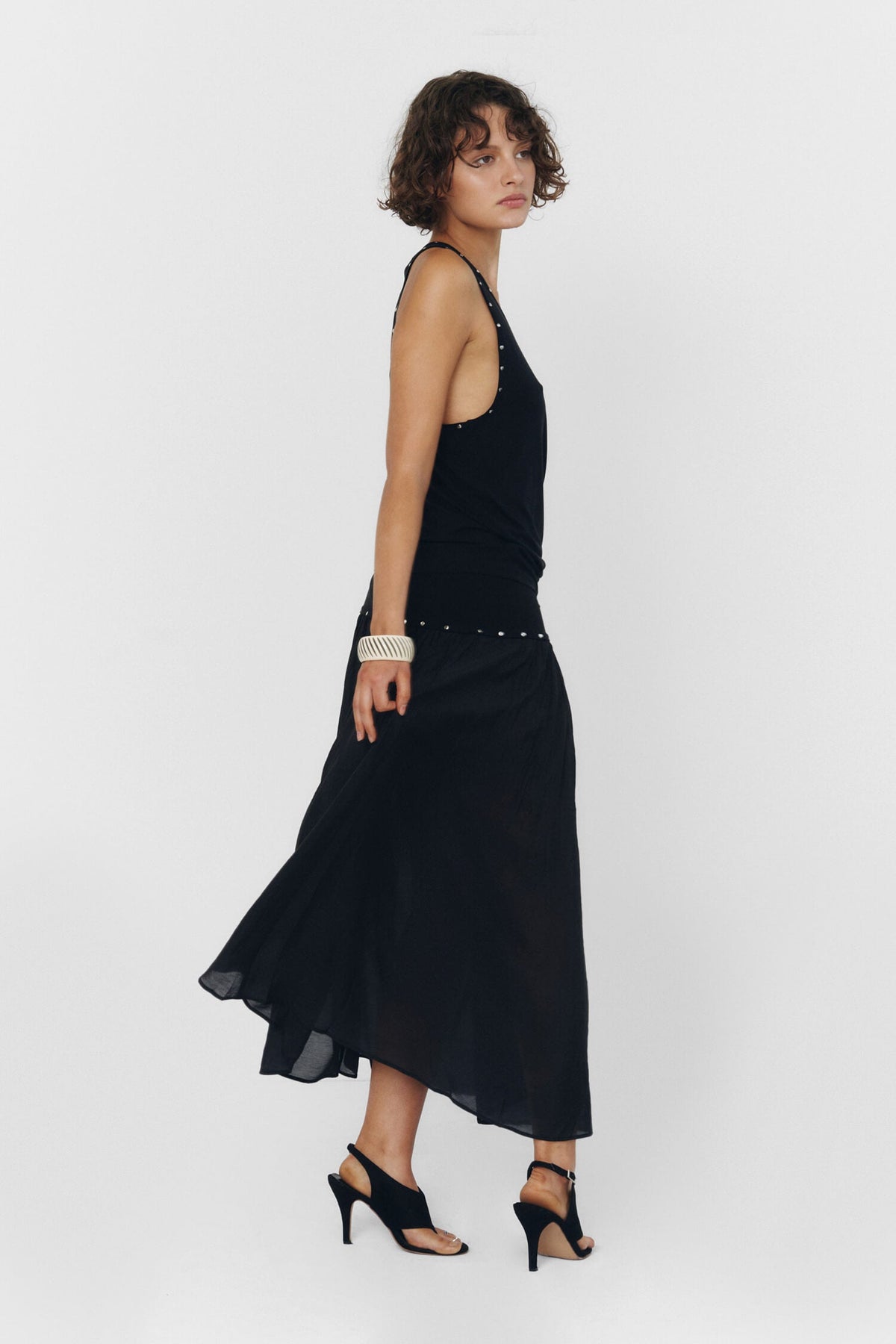 YUNA SKIRT IN BLACK