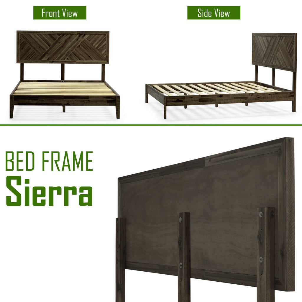 Sierra Solid Wood Bed Frame