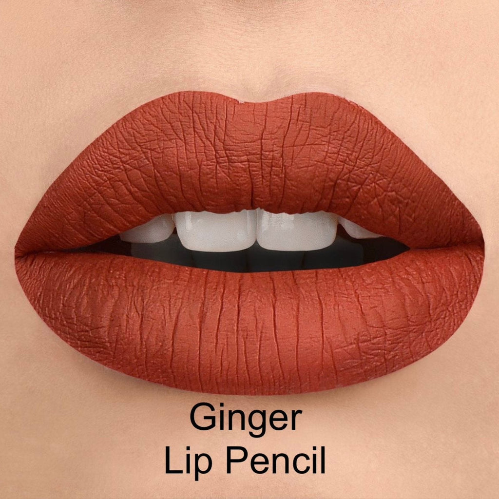 RETRACTABLE MATTE LIP PENCILS with SHEA BUTTER 9 Rich, Smudge‑Resistant Shades
