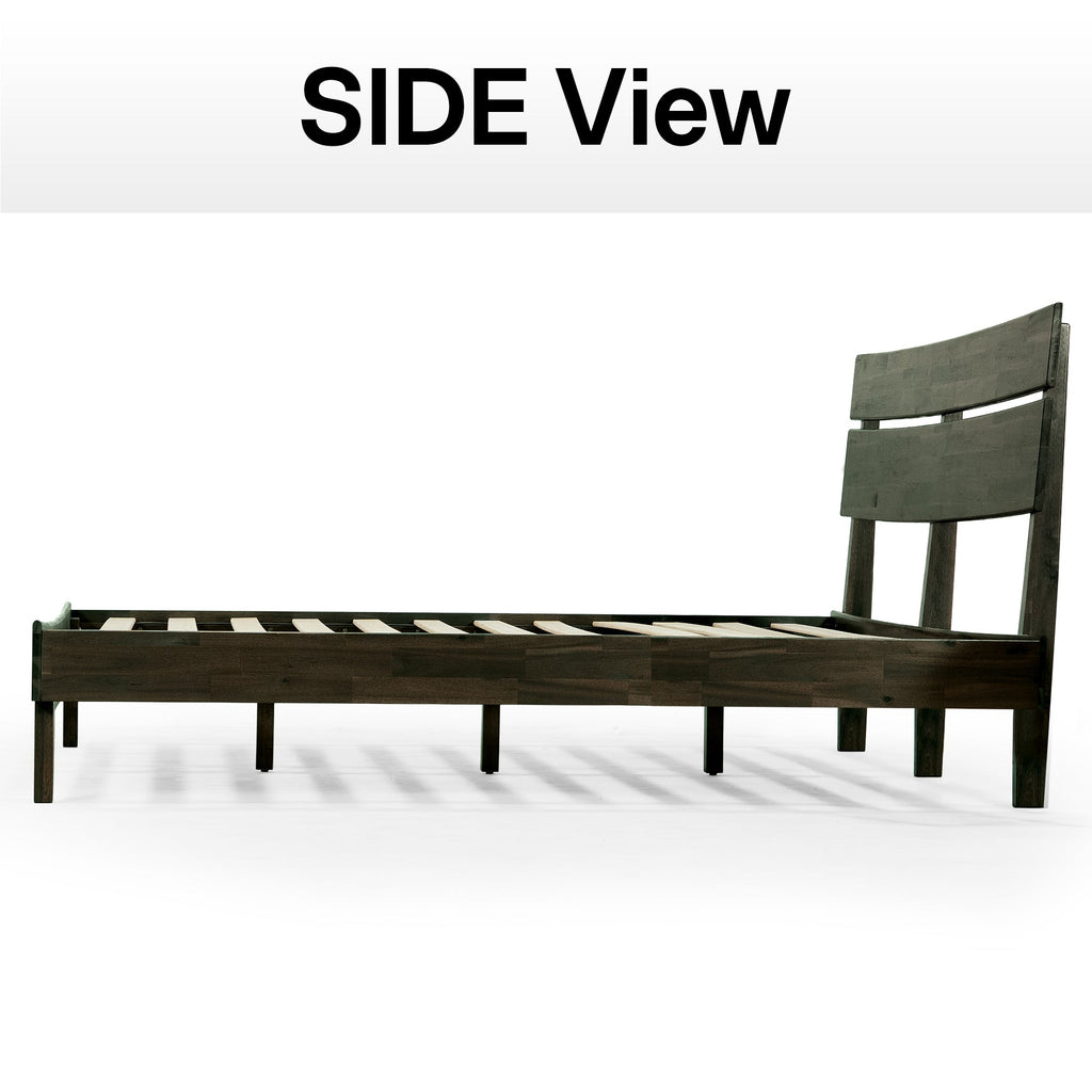 Aurora Solid Wood Bed Frame
