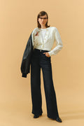 Angeles High Rise Baggy Jeans HJ103