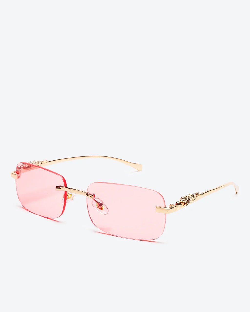 NOBLE - Black Lenses, Gold Chrome Frame