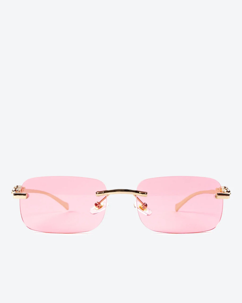 NOBLE - Ruby Lenses, Gold Chrome Frame