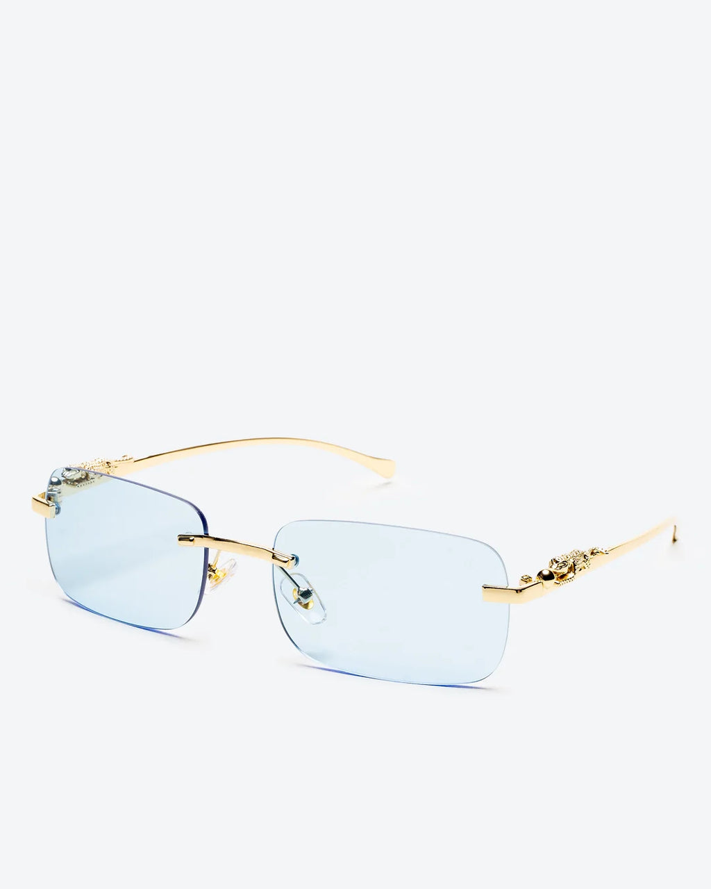 NOBLE - Ruby Lenses, Gold Chrome Frame