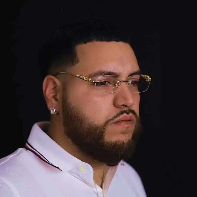 NOBLE - Ruby Lenses, Gold Chrome Frame