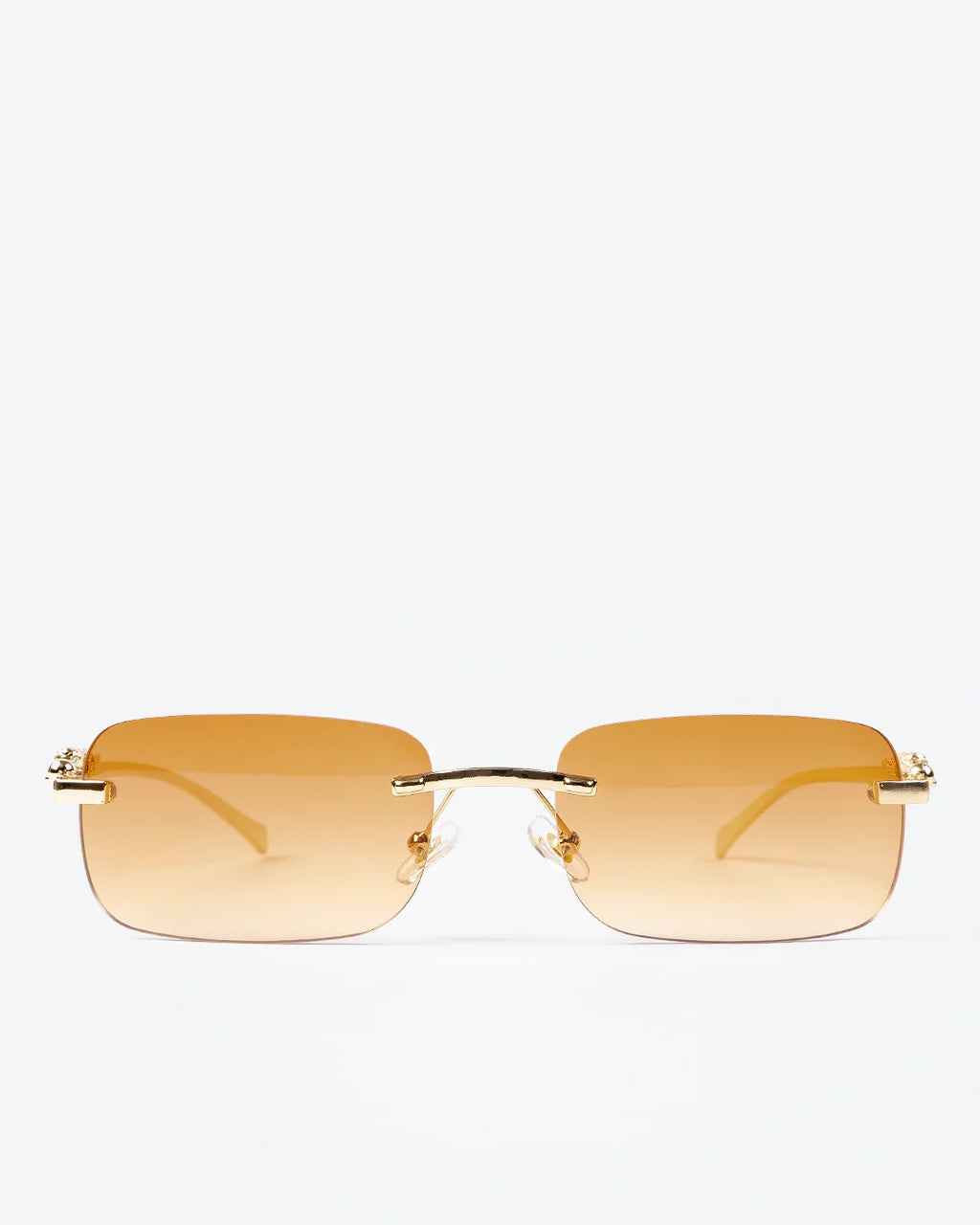 NOBLE - Amber Lenses, Gold Chrome Frame