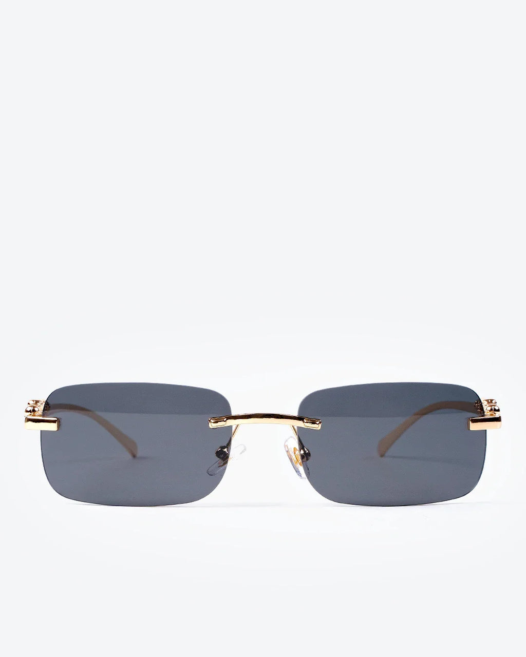 NOBLE - Black Lenses, Gold Chrome Frame