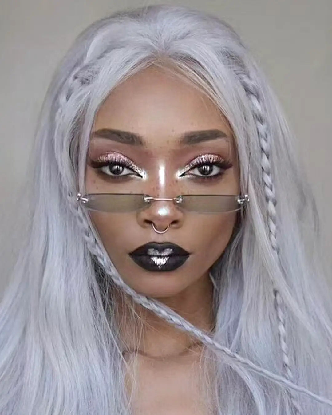 AERIS - Black Lenses, Chrome Frame