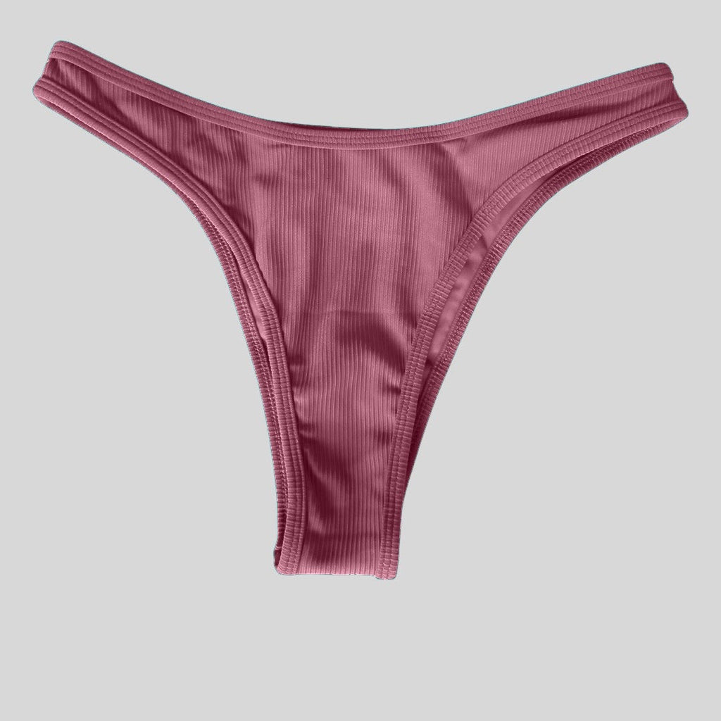 Ribbed Nalukini bottoms -cheeky coverage (made to order)