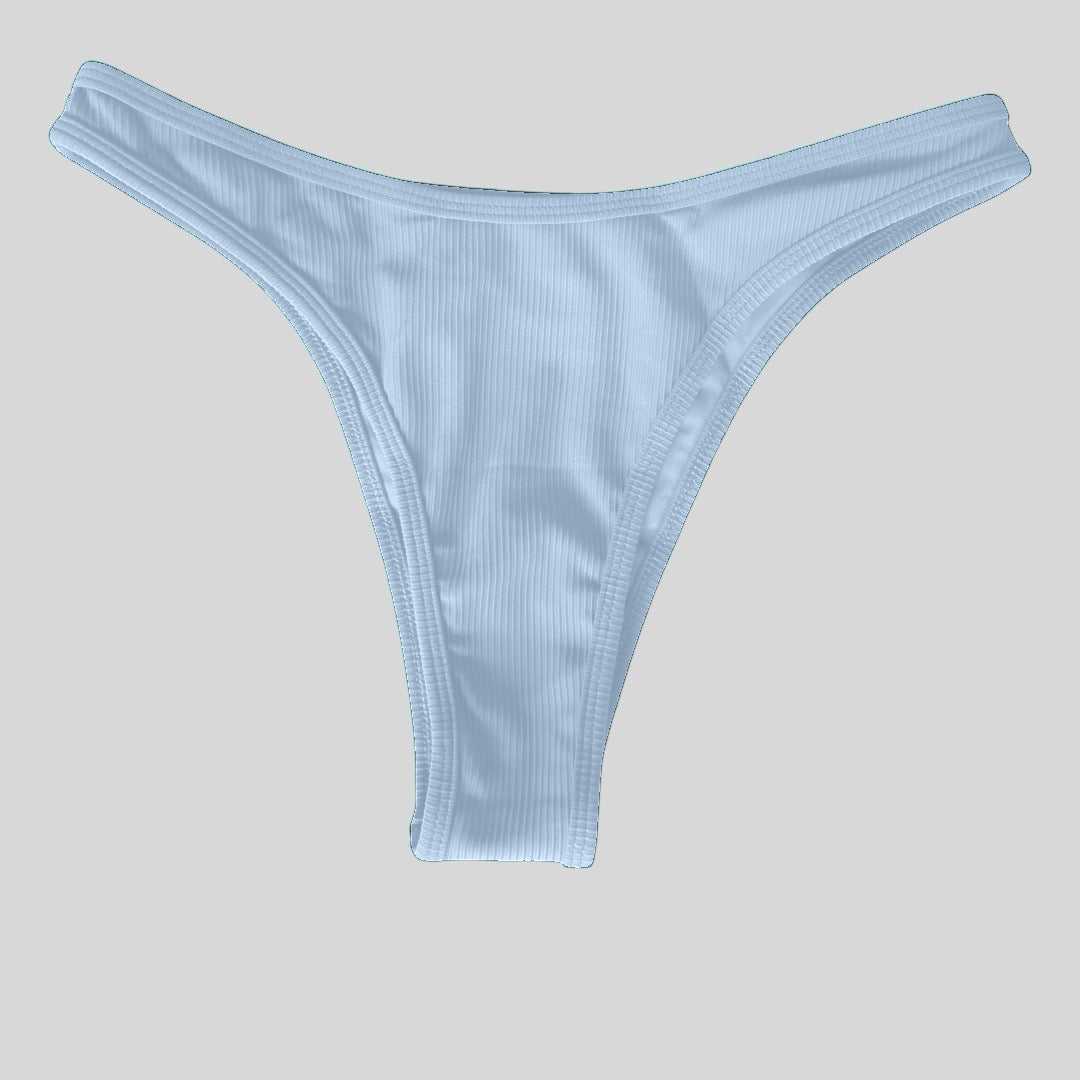 Ribbed Nalukini bottoms -cheeky coverage (made to order)