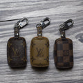 Premium LV Canvas Key Case for Mazda – Handmade from Authentic Upcycled Louis Vuitton