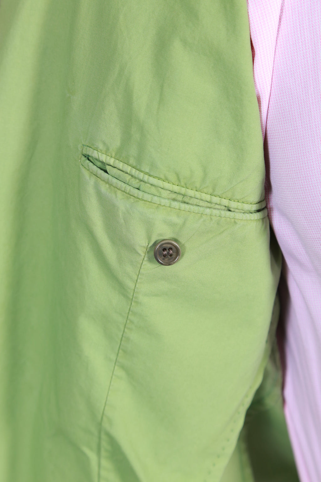 Kiton Solid Cotton Sport Jacket