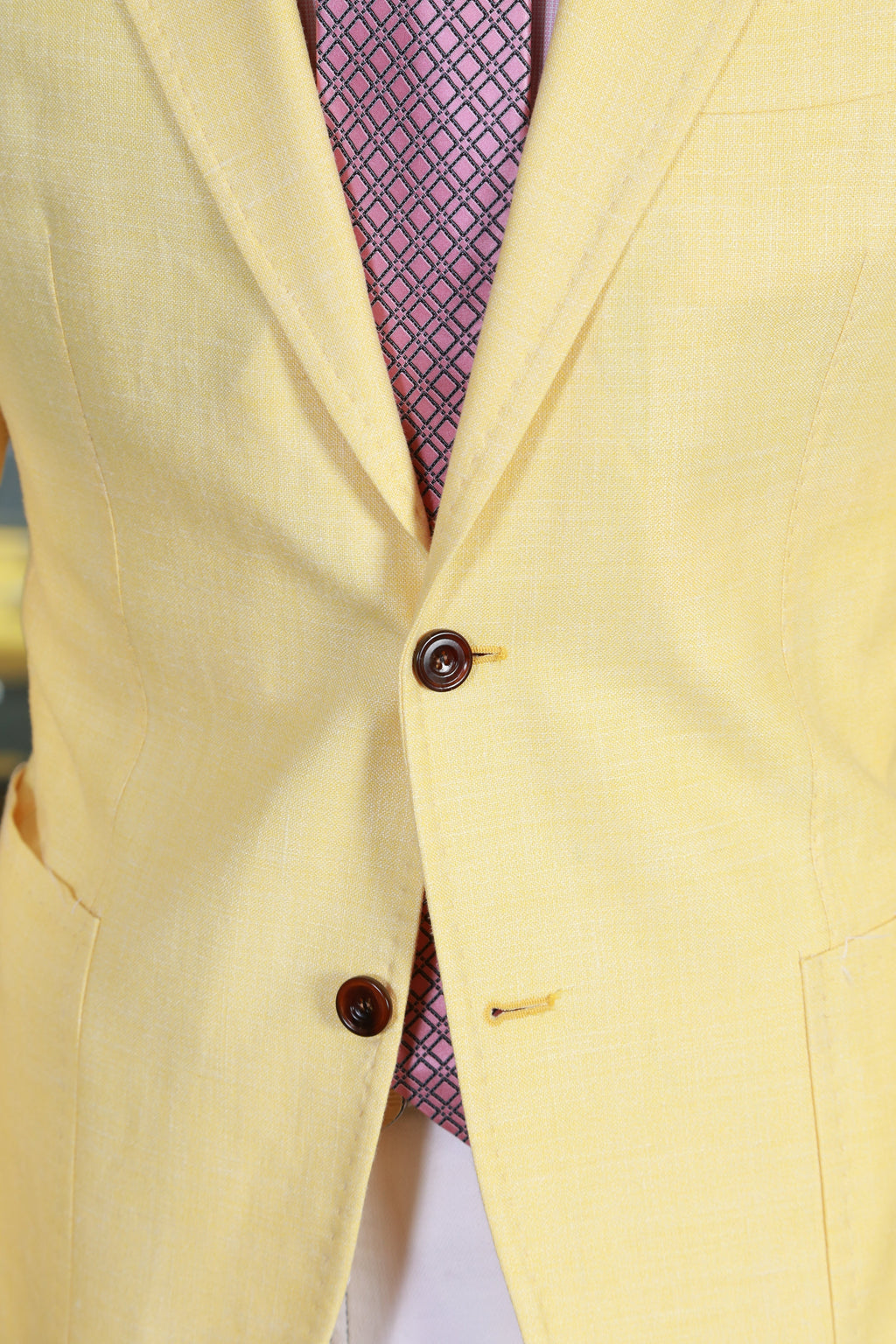 Sartorio Solid Silk-Linen-Wool Sport Jacket