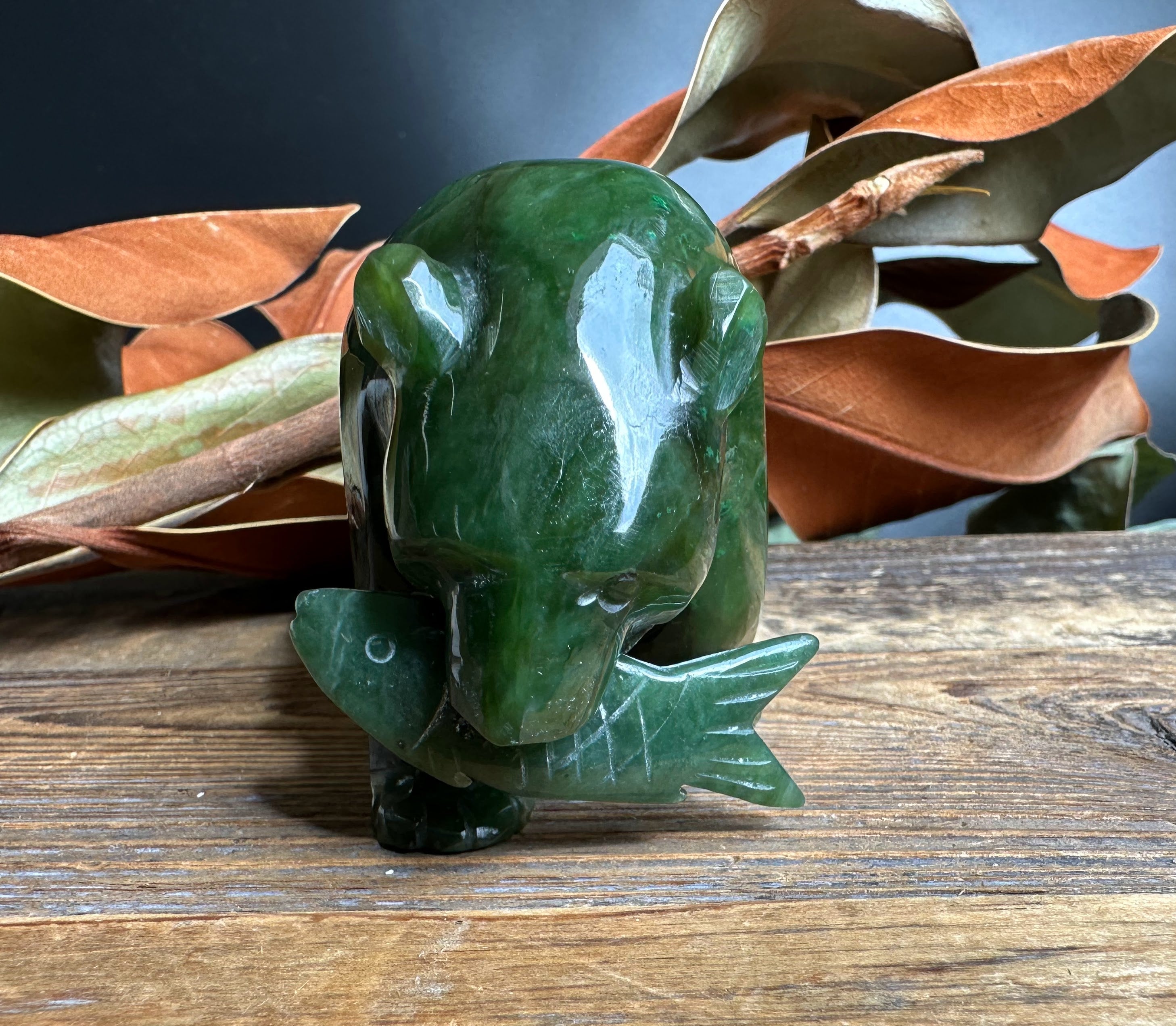 Bear Special with Jade Fish, 4"