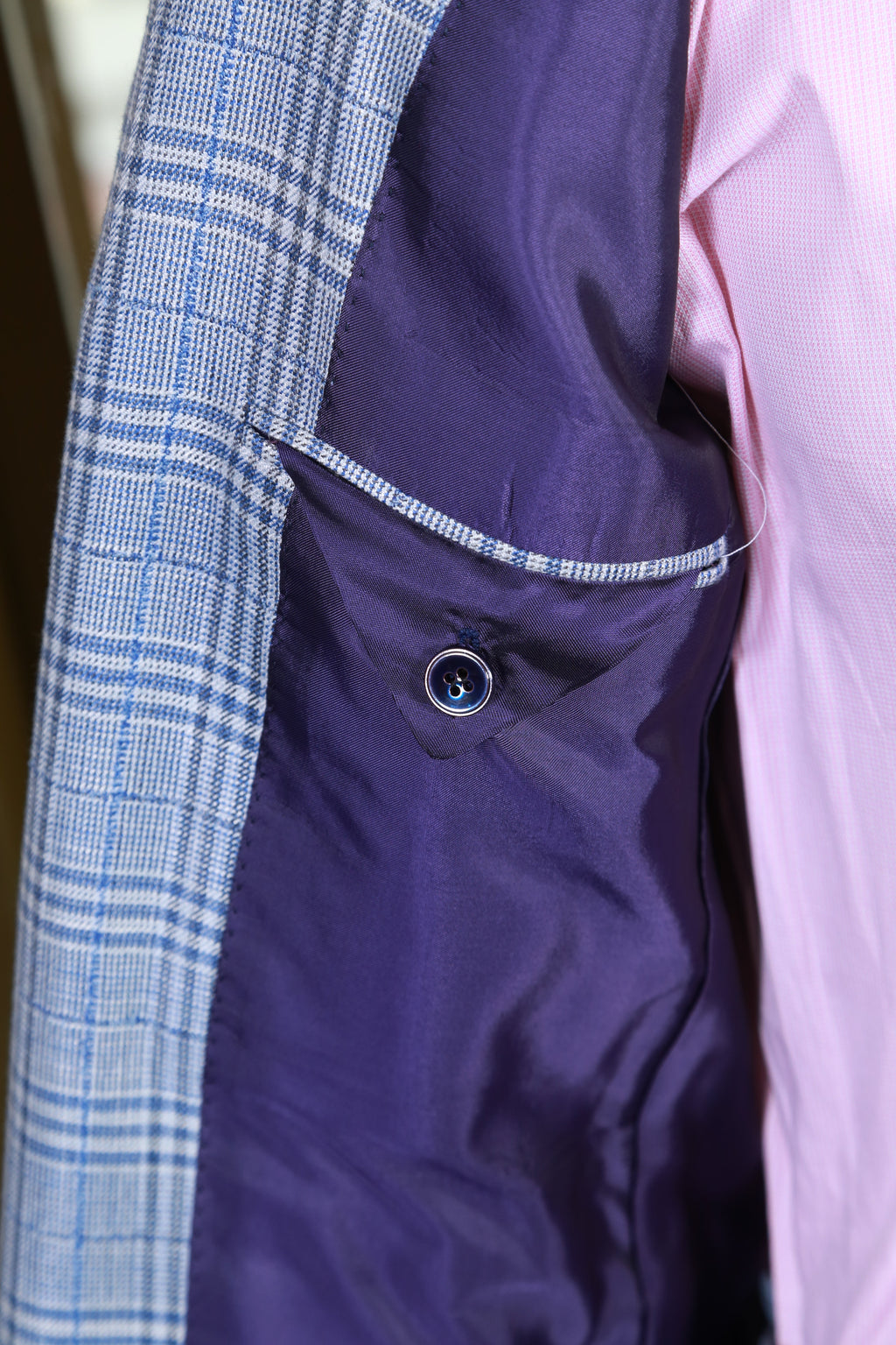 Sartorio Plaid Viscose Suit