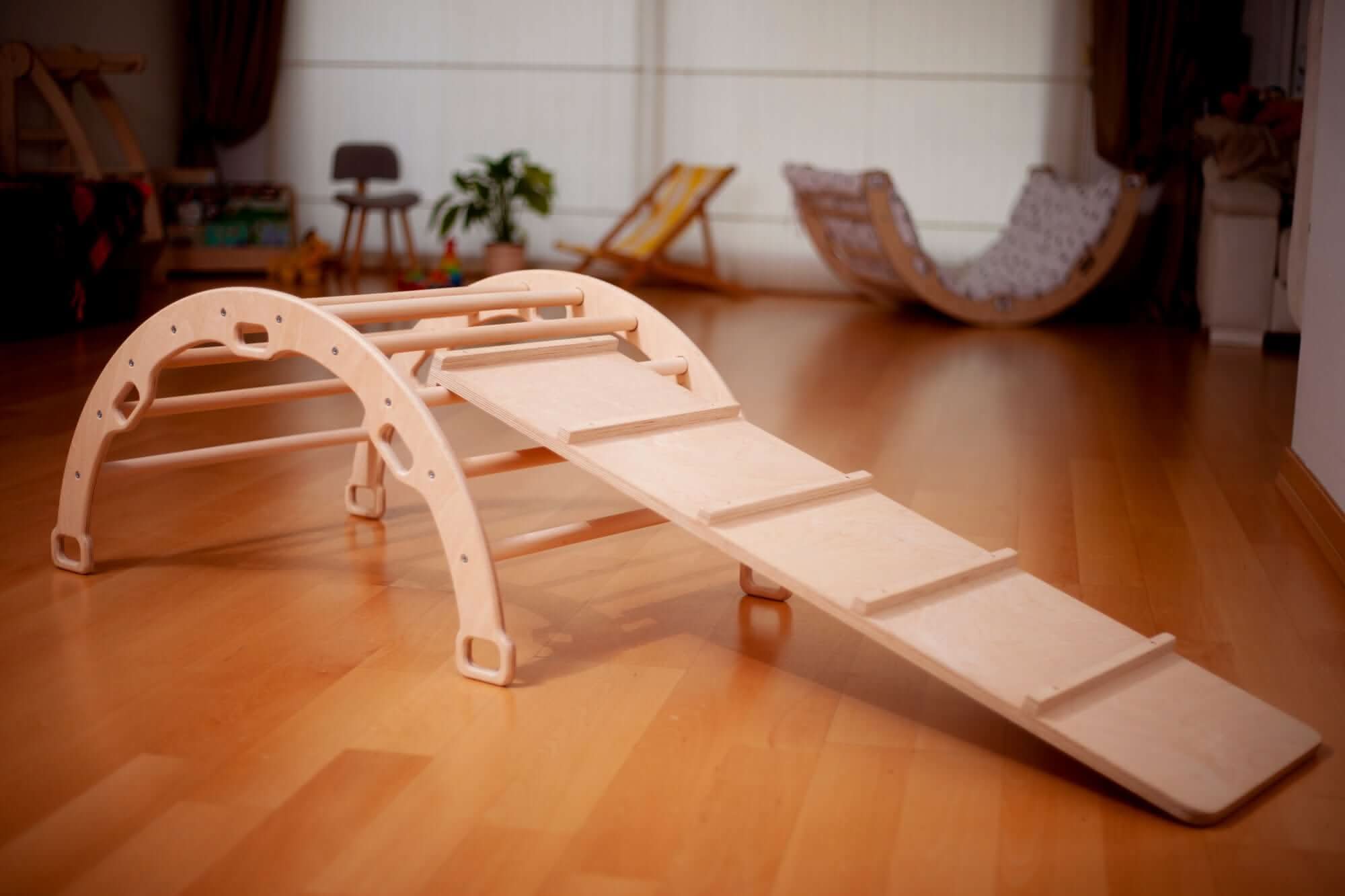 Climbing Arch/Rocker with Pillow & Ramp / Medium Size