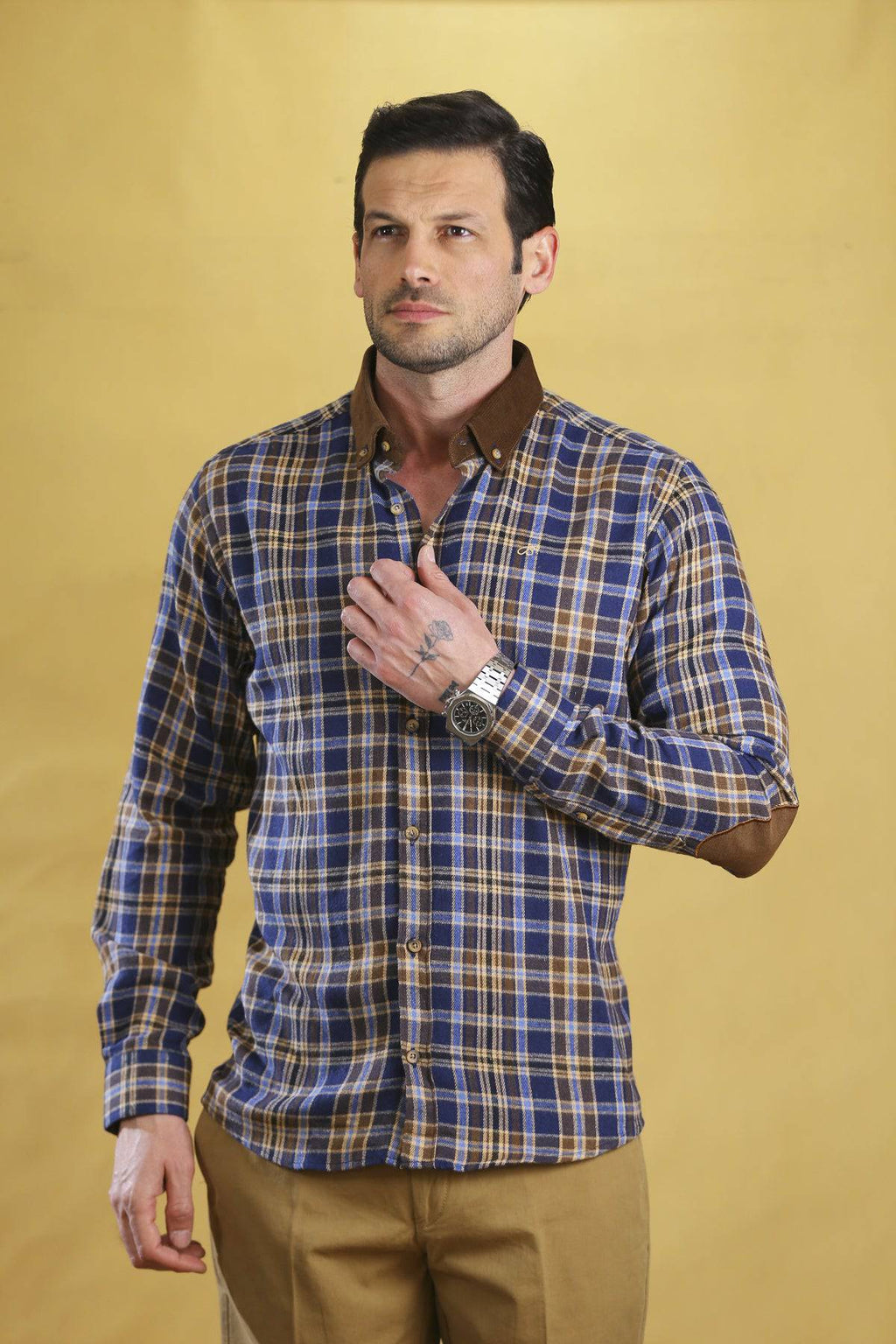 The Woodsman Shirt(Autumn Plaid)