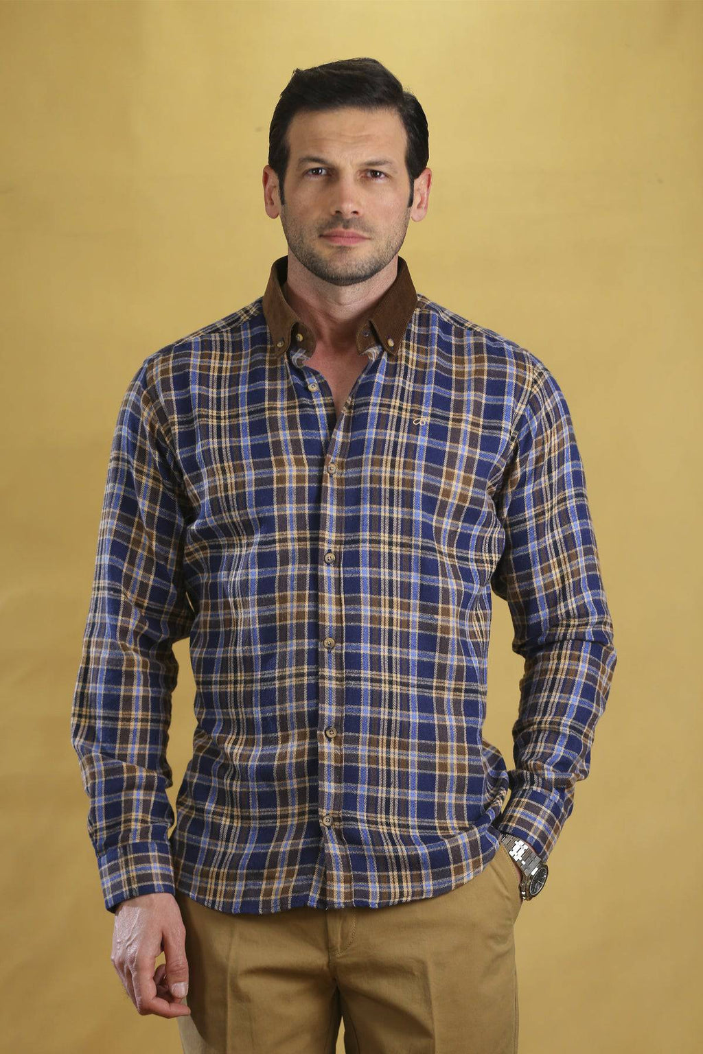 The Woodsman Shirt(Autumn Plaid)
