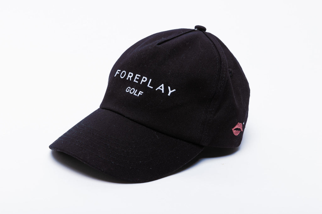 Foreplay Women’s Golf Hat – Classic Lips