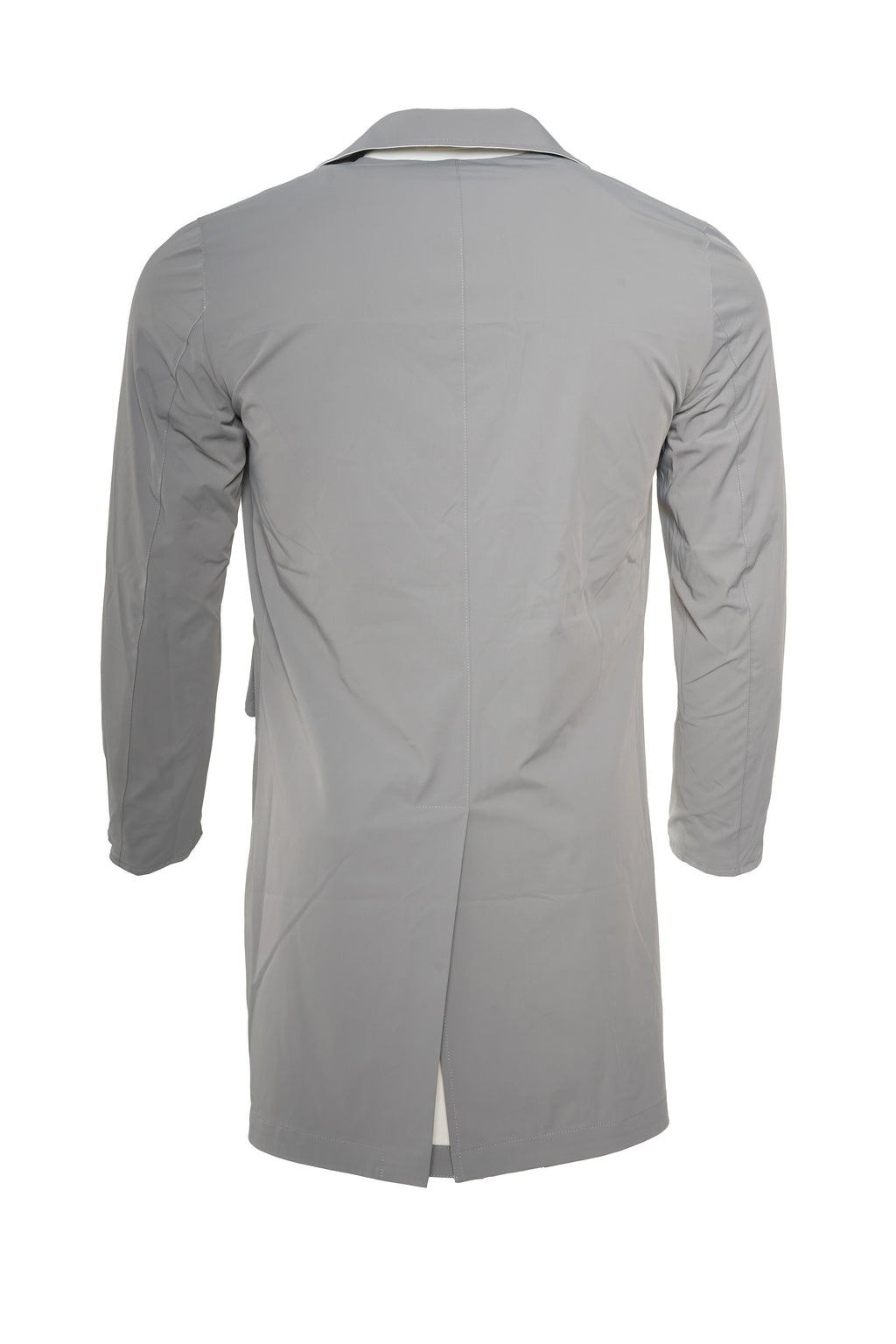 Kired Kim Solid Nylon Reversible Button Up Overcoat