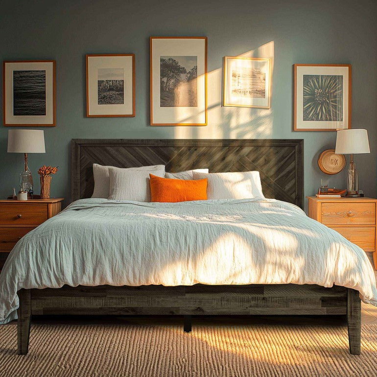 Sierra Solid Wood Bed Frame