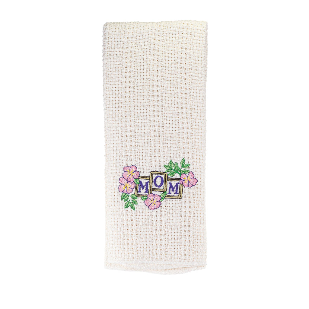 100% Cotton Novelty Embroidered Kitchen Towels  24" x 15"