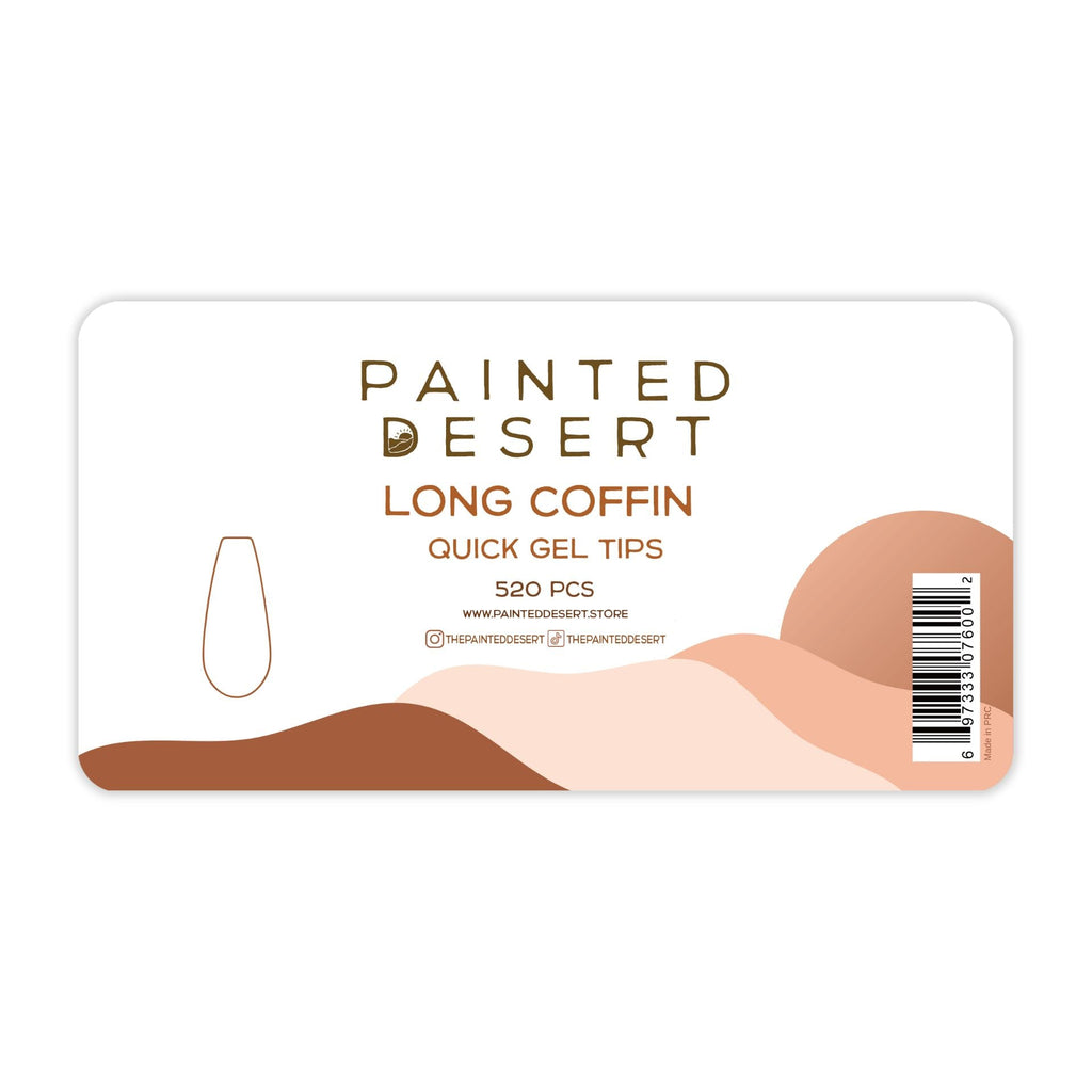 LONG Coffin Quick Gel Tips