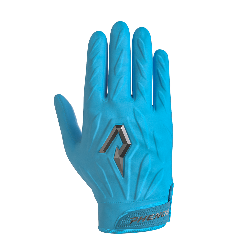 Phenom Elite Quantum Fierce Adult Padded Football Gloves - Team Colors