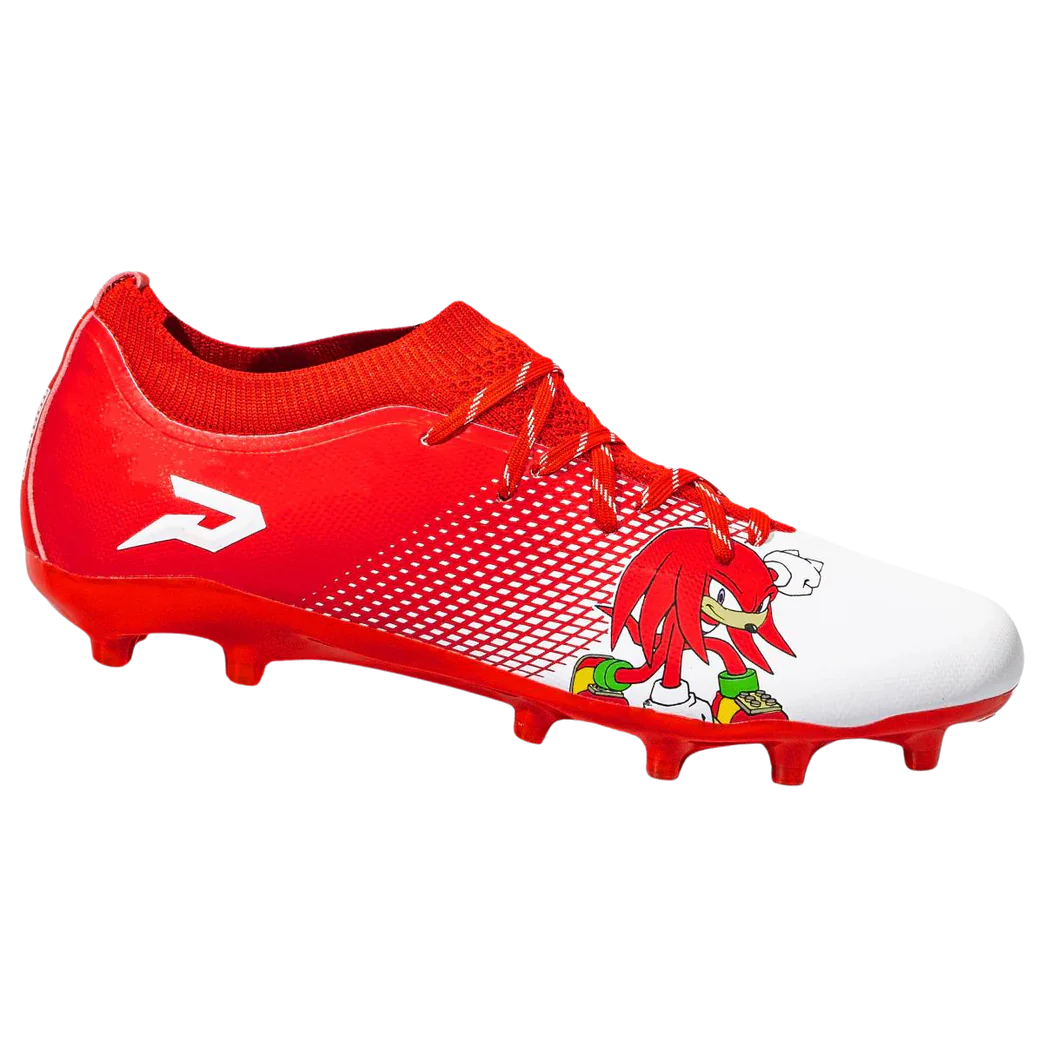Knuckles the Echidna Football Cleats - by Phenom Elite