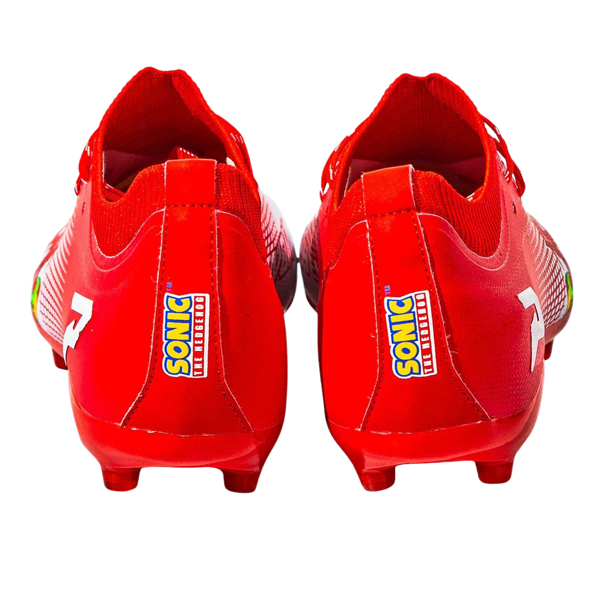 Knuckles the Echidna Flag Football Cleats - Quantum Energy by Phenom Elite