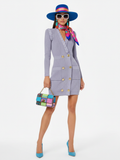 Retro Knitted Hepburn Dress For Women, Greenwich Village, BYMANYC New York.