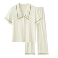 Womens Pajamas Short Sleeve Set