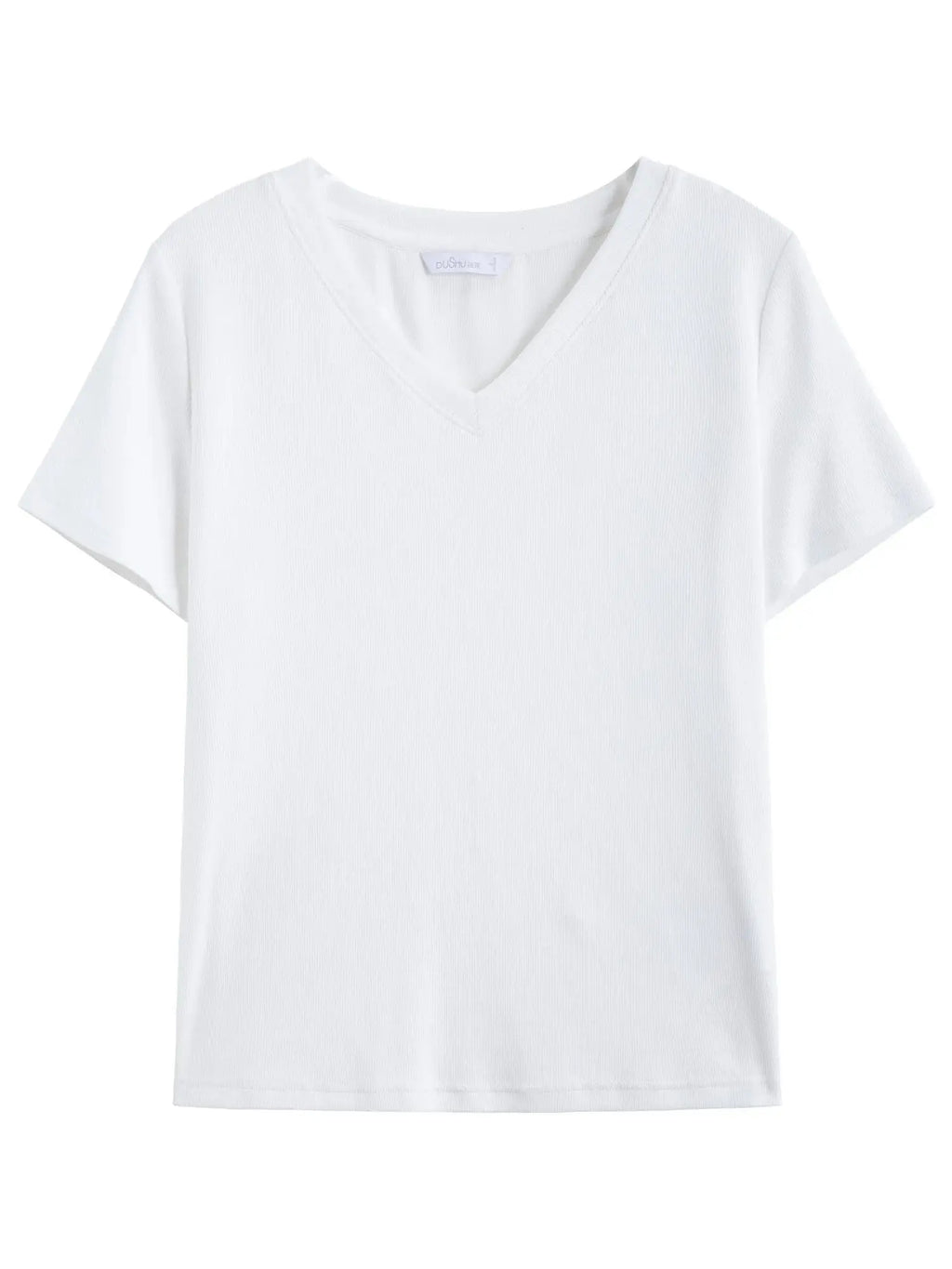 High-Stretch V/U Neck Tee