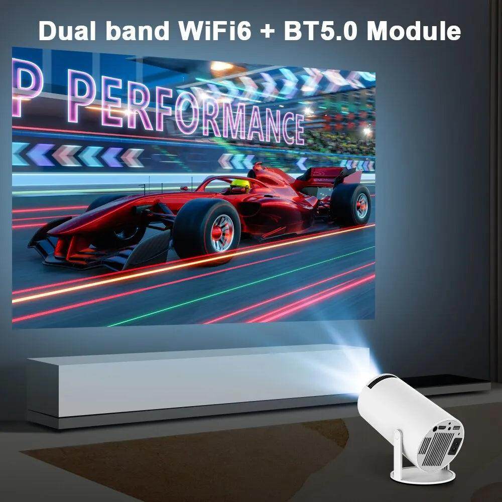 Portable 4K Projector - Home Cinema Outdoor Projetor