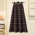 Korean-Style Autumn/Winter Knitted Skirt
