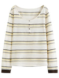 Women’s Striped 2-Piece Set Spring Sleeveless Casual Fit