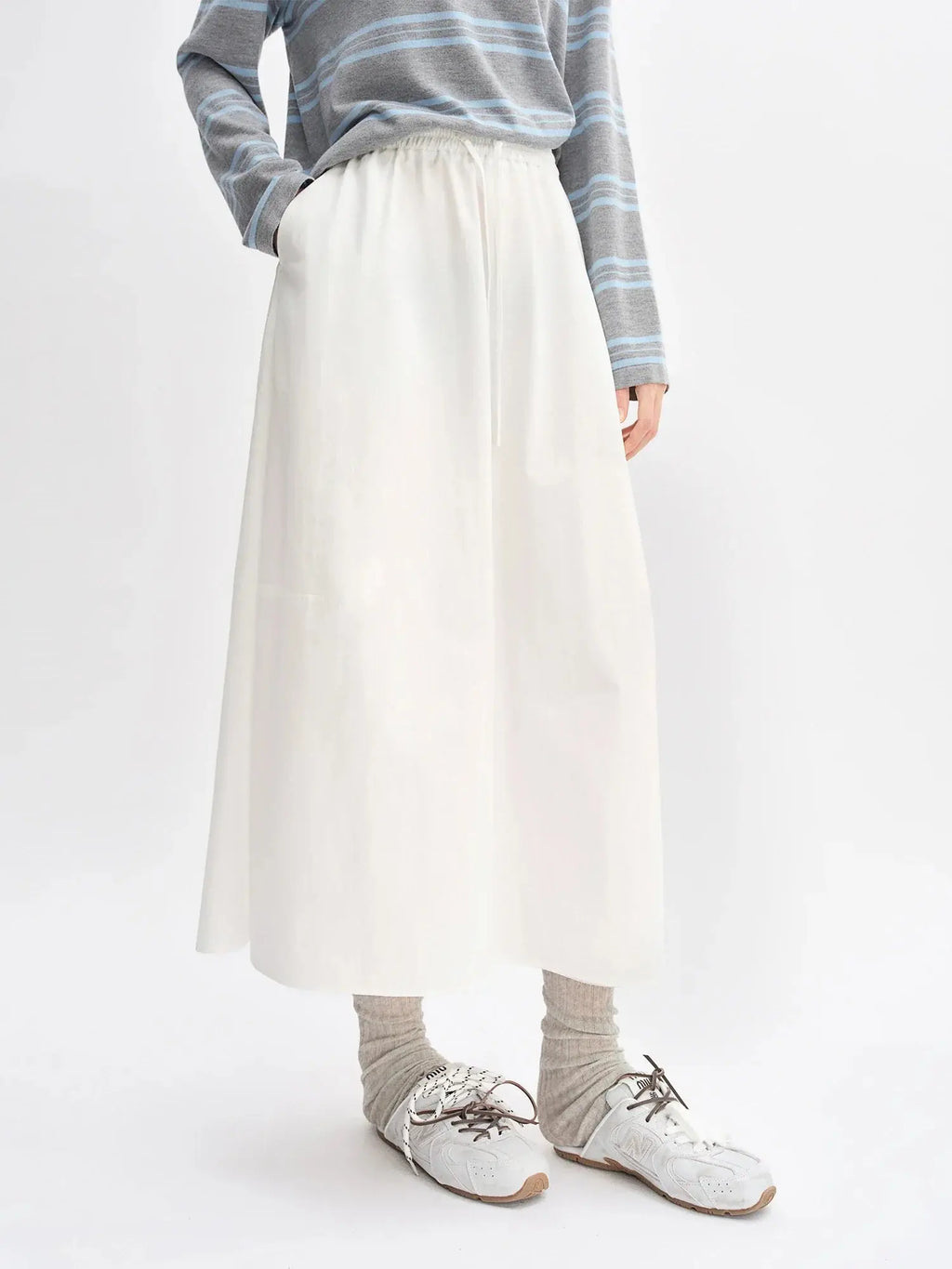 3-Piece Sweater, Skirt, and Shawl Set