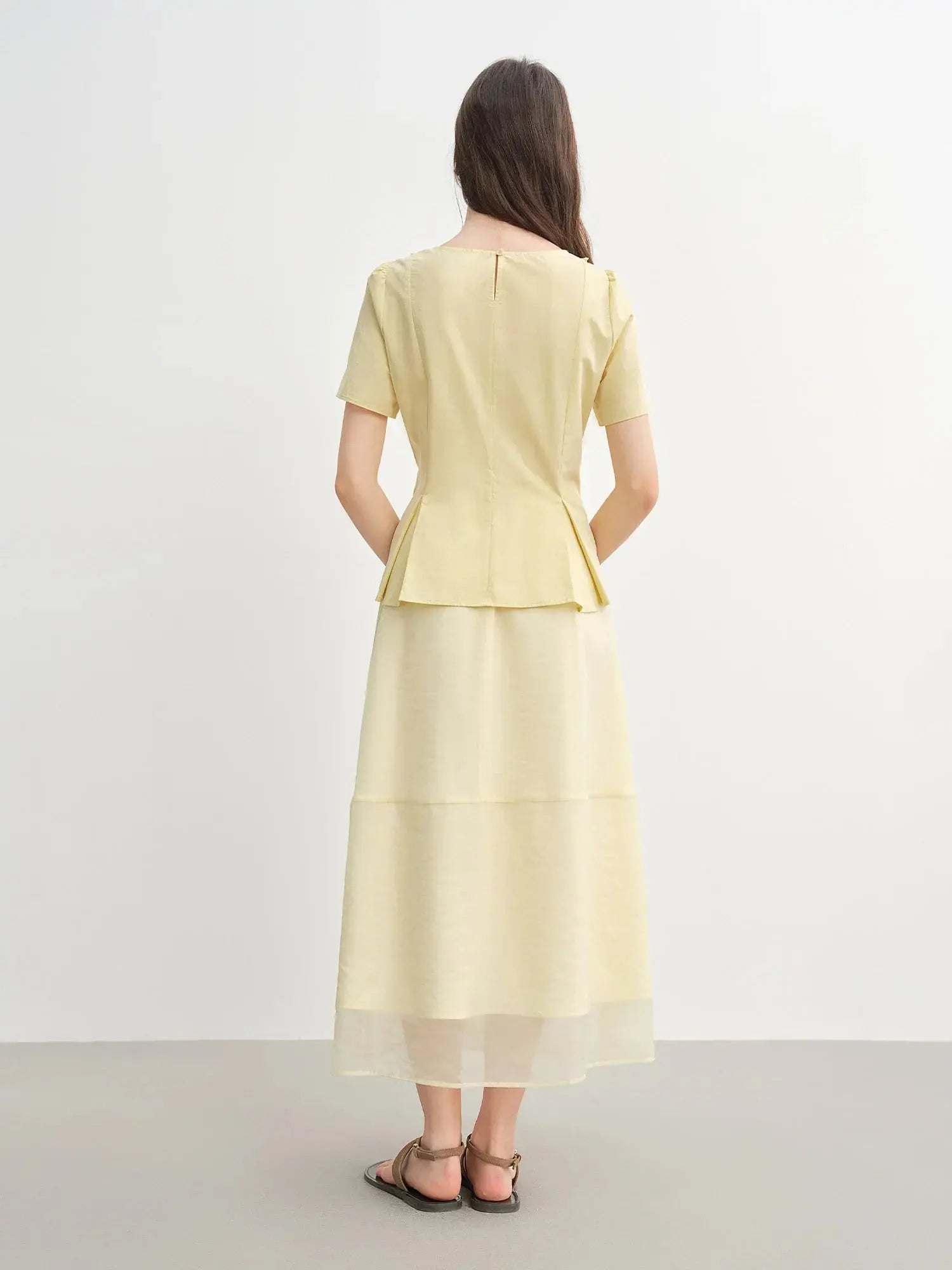 Sweet Youthful Plus Size Pleated Top