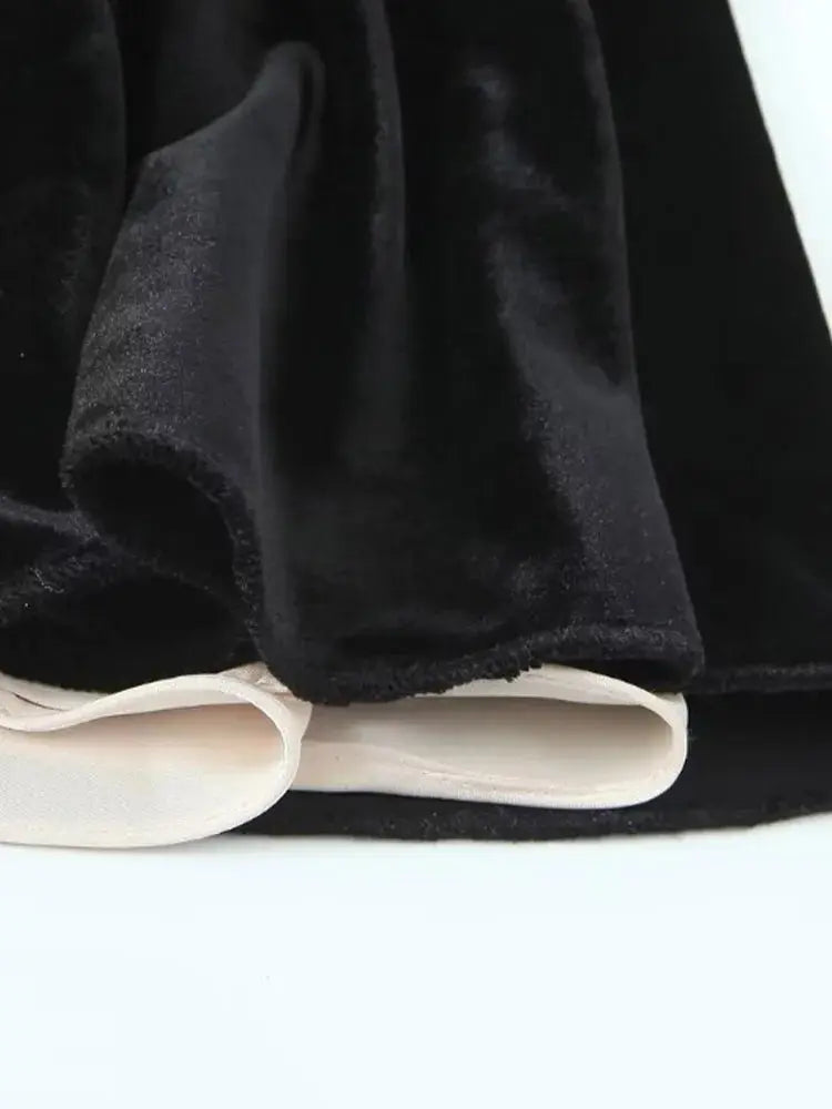 Party Dress for Women Black Backless Pleated Sleeveless