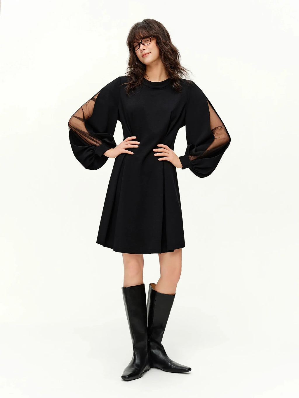 Spring Dresses French Waist Dresses Retro Office Chic & Minimalist