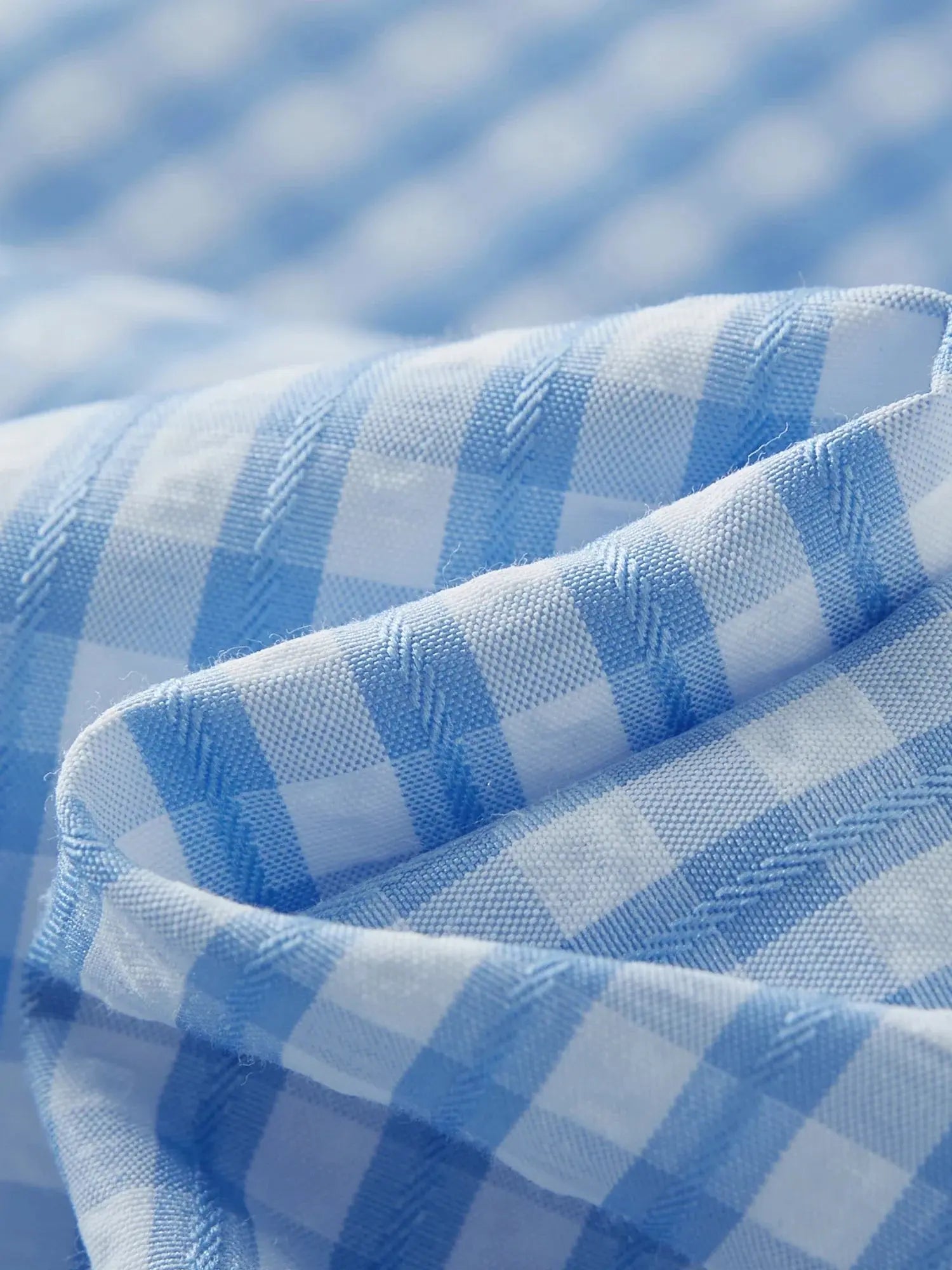 Plus Size Checkered Summer Skirt