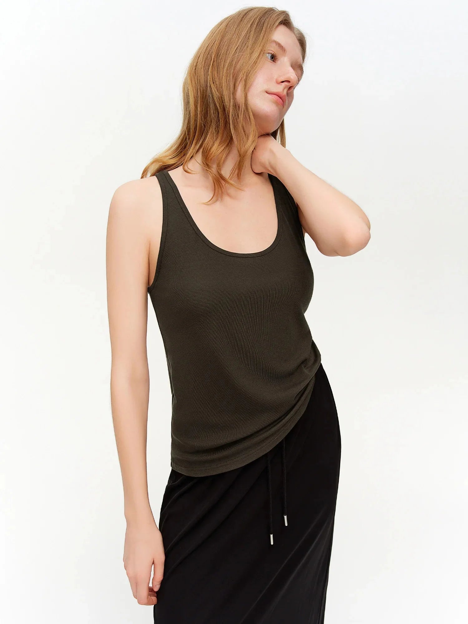 Women’s Striped 2-Piece Set Spring Sleeveless Casual Fit
