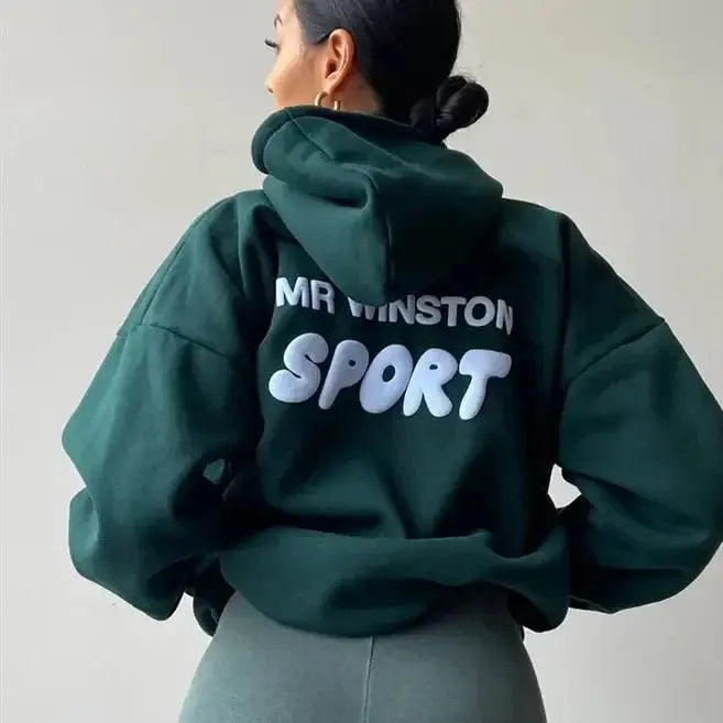 Thick, Fleece-Lined  Wings Hoodie