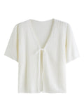 Fluid Silhouette Summer Mesh Cardigan