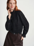Women's Autumn Fairycore Lace Top