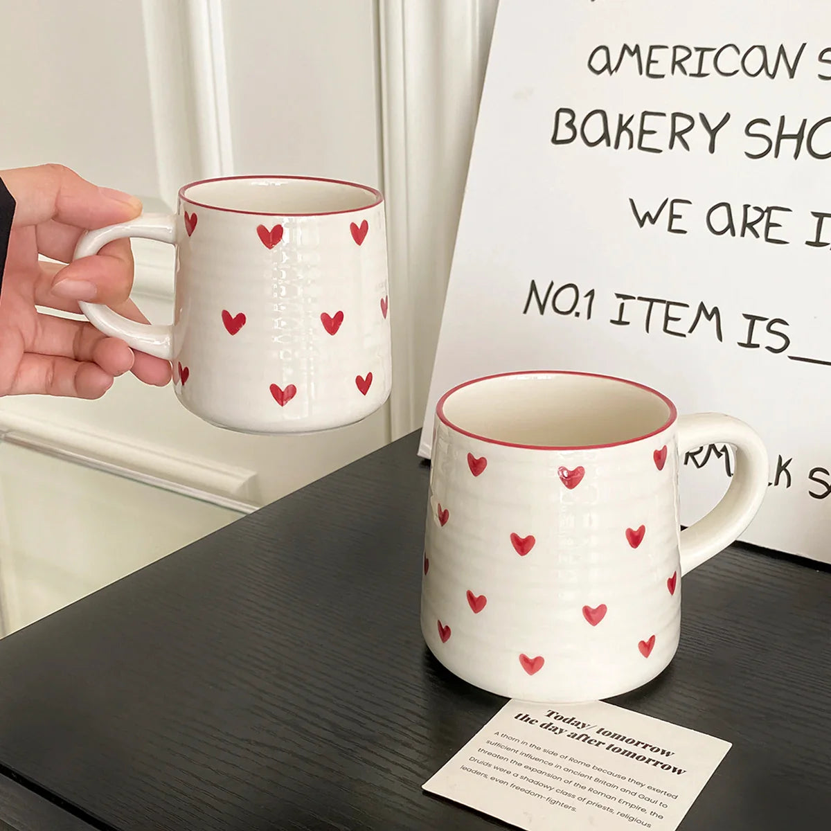 Love Hearts Ceramic Mug