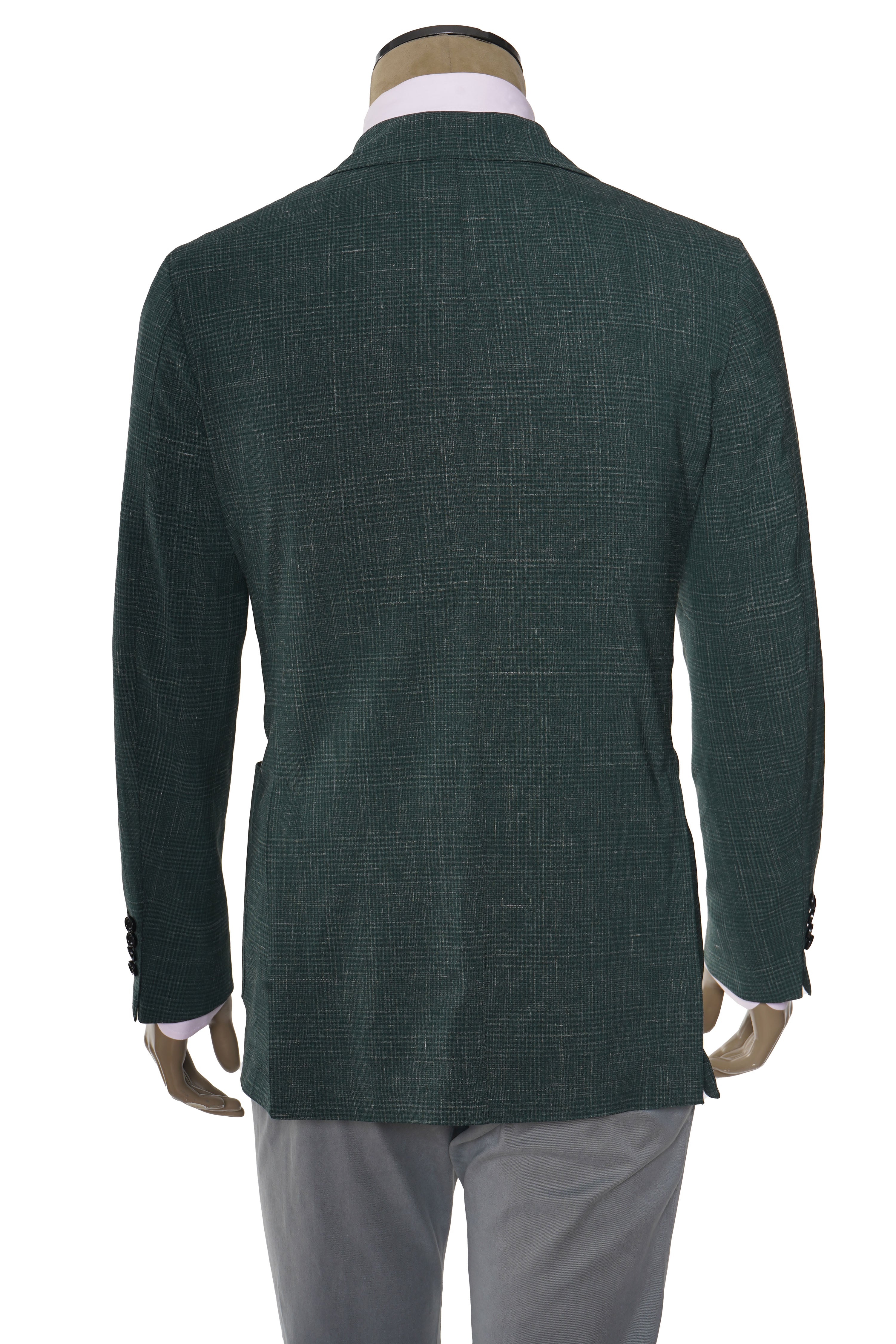 Sartorio Prince of Wales Virgin Wool-Silk Sport Jacket