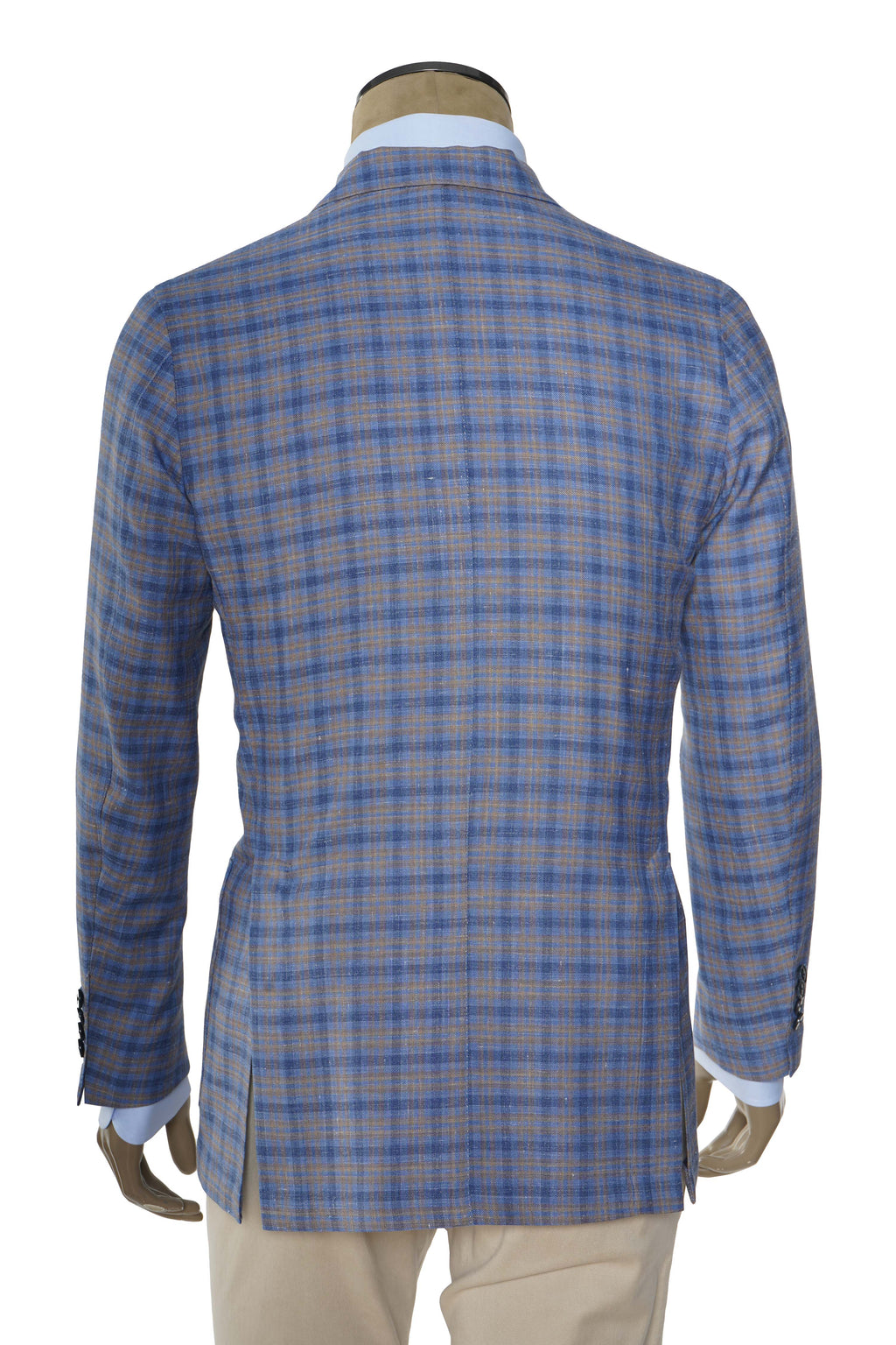 Sartorio Double Breasted Virgin Wool-Silk Sport Jacket