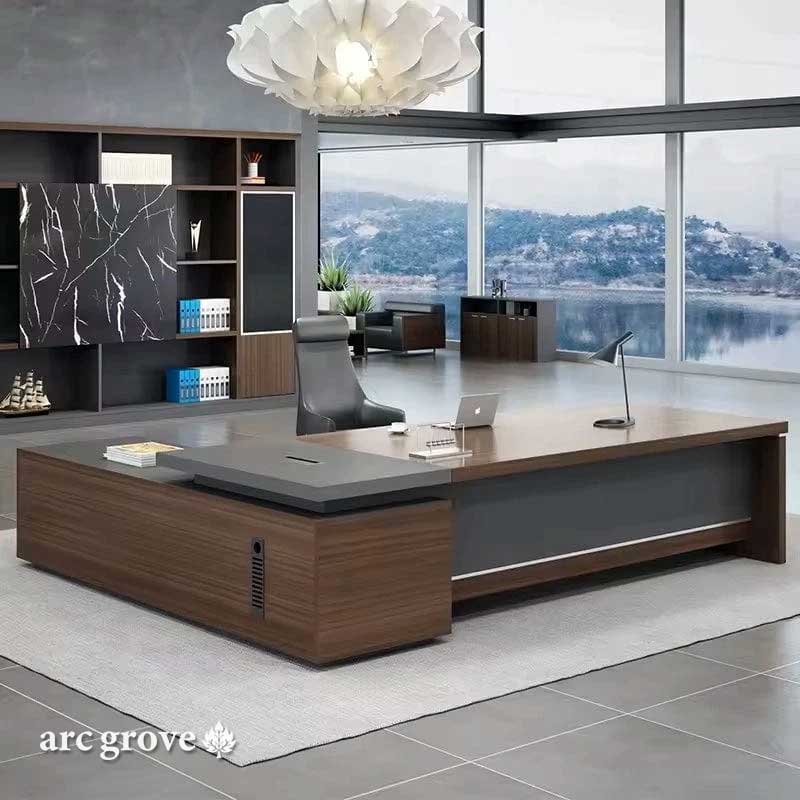 Hershey · Modern L-Shaped Executive Desk