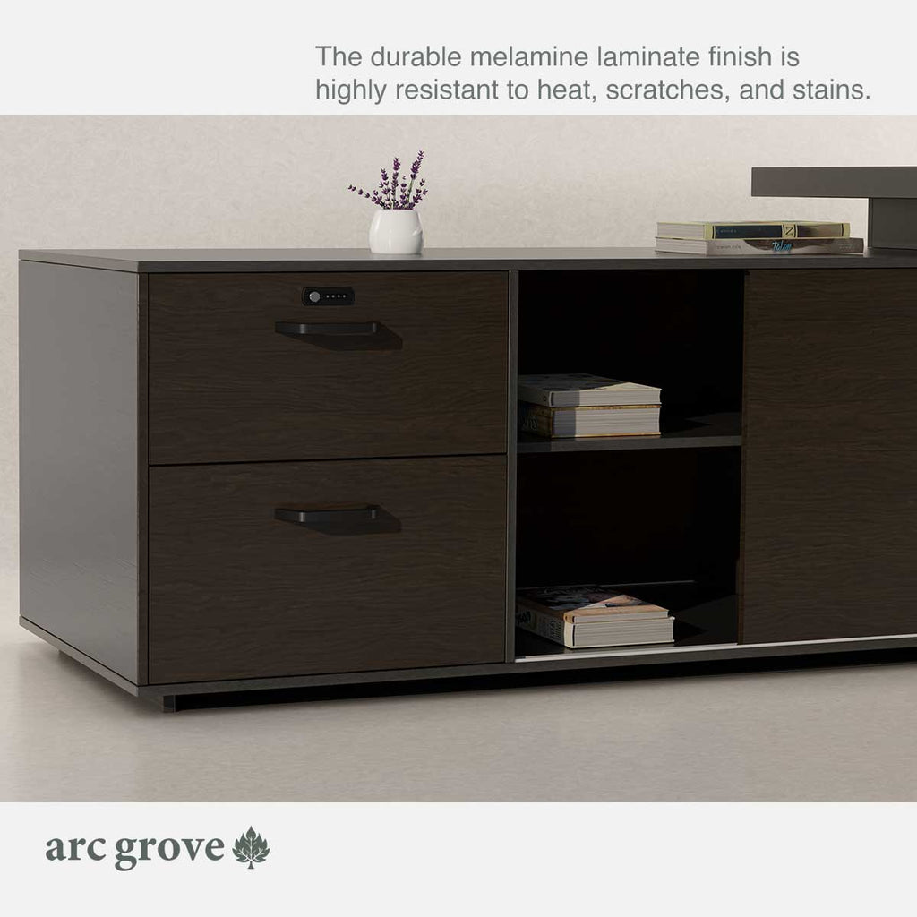 Hershey · Modern L-Shaped Executive Desk